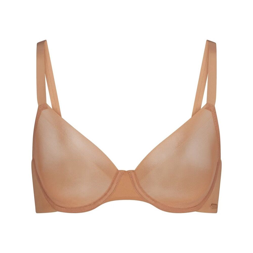 Skims No Show Unlined Demi Bra Ochre
Size 32B